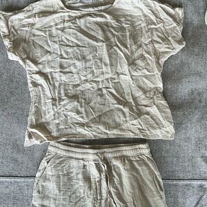 Parachute Home Gauze Pajama Set
